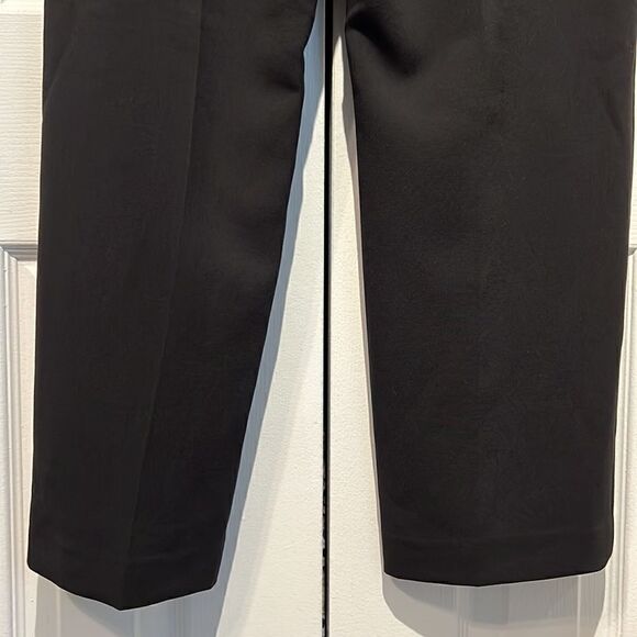 Karl Lagerfeld Black‎ Pants With Tie Belt Size 16 NWT - Picture 11 of 14